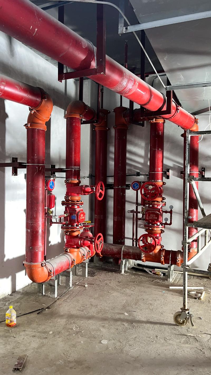 同行說說,這個濕式報警閥組安裝得怎么樣啊?深圳消防工程#消防